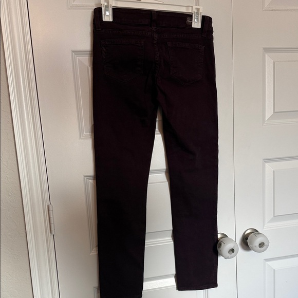 PAIGE Women's Dark Purple Skyline Jeans Sz 26 - Picture 6 of 8